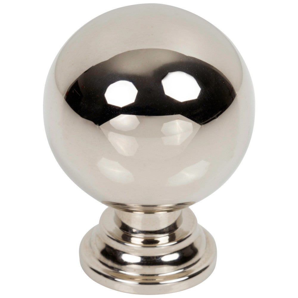 Davis Cabinet Knob - Polished Nickel