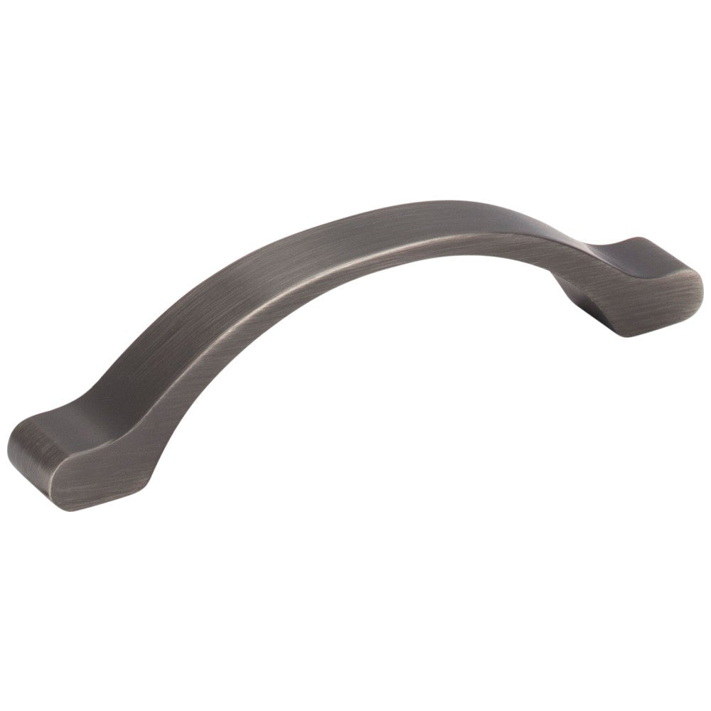 Arched Seaver Cabinet Pull - Brushed Pewter