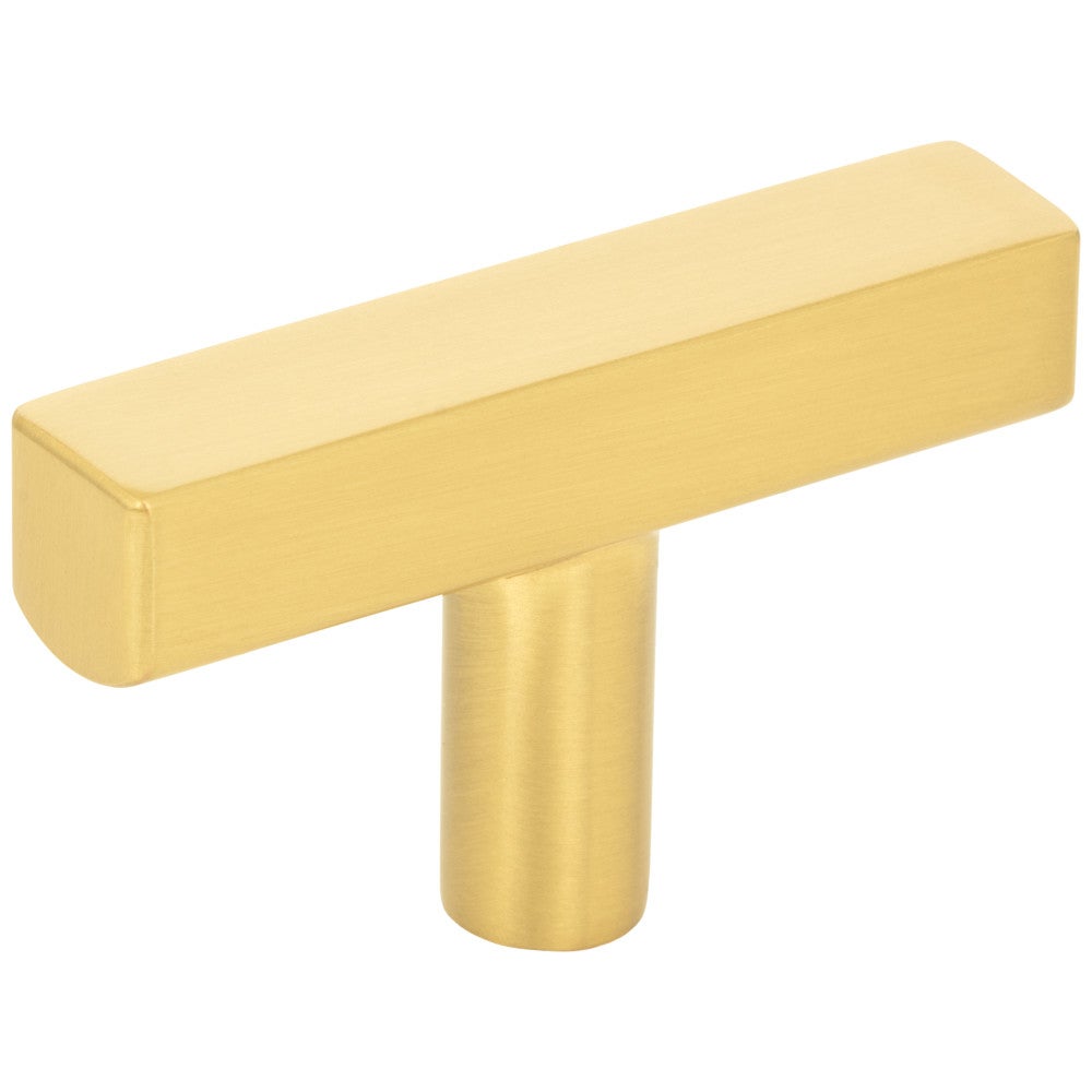 Dominique T-Knob - Brushed Gold