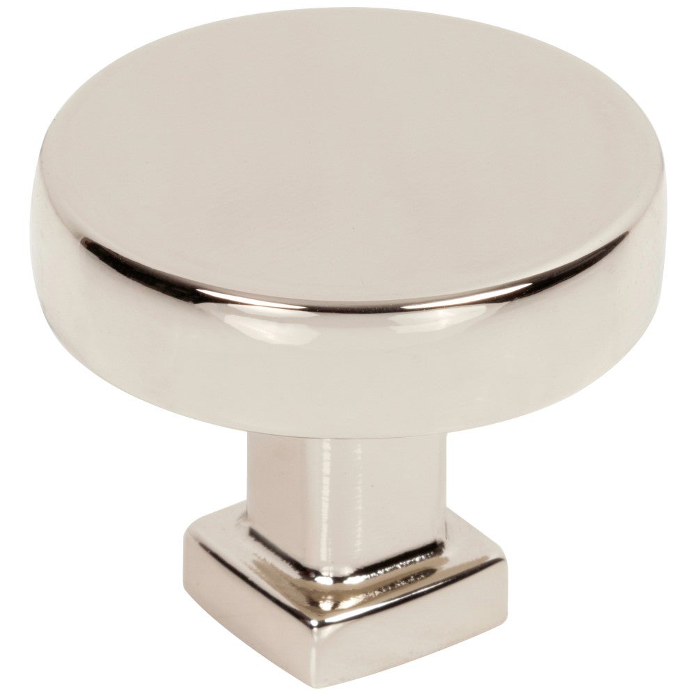 Ogden Cabinet Knob - Polished Nickel