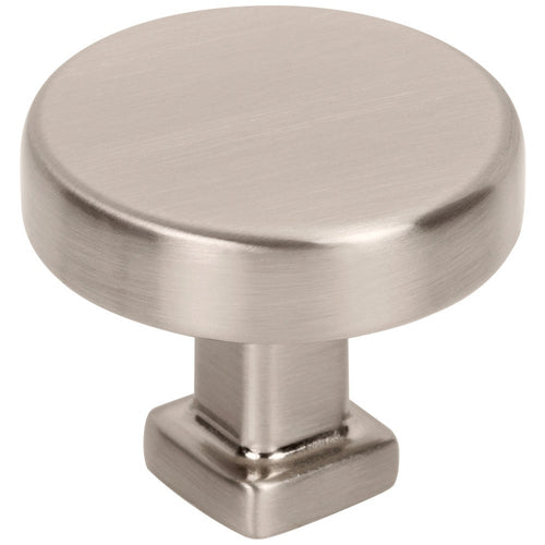 Ogden Cabinet Knob - Satin Nickel