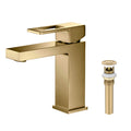 Quadra Single Handle Bathroom Vanity Sink Faucet