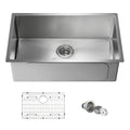 30" Undermount Single Bowl Stainless Steel Kitchen Sink