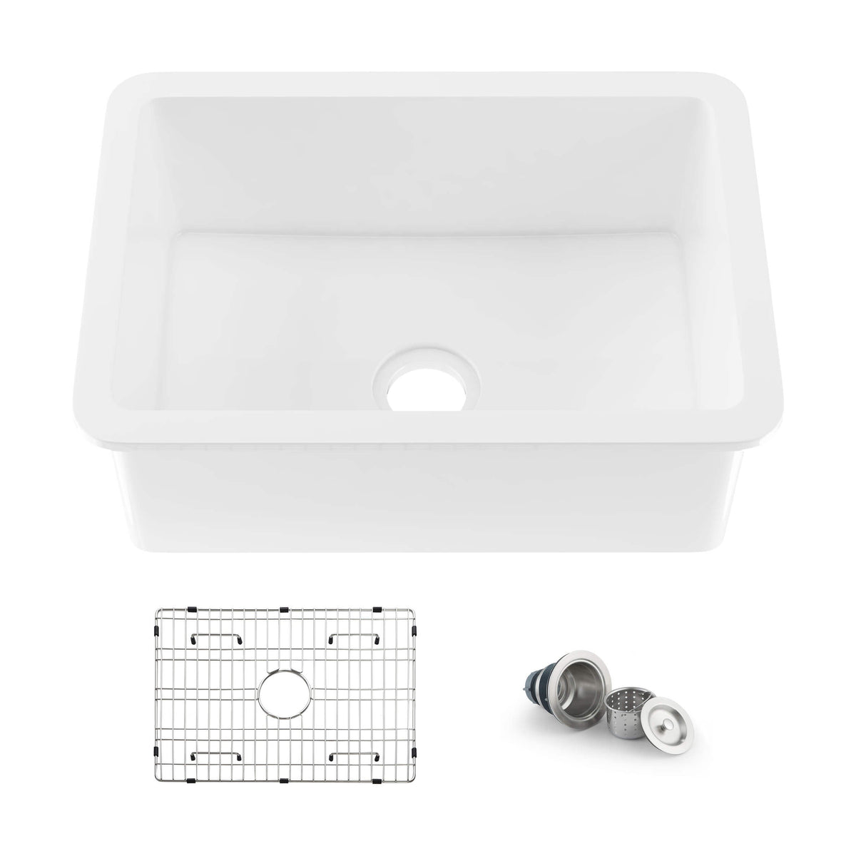 Nova 30" Fireclay Single Bowl Kitchen Undermount Sink