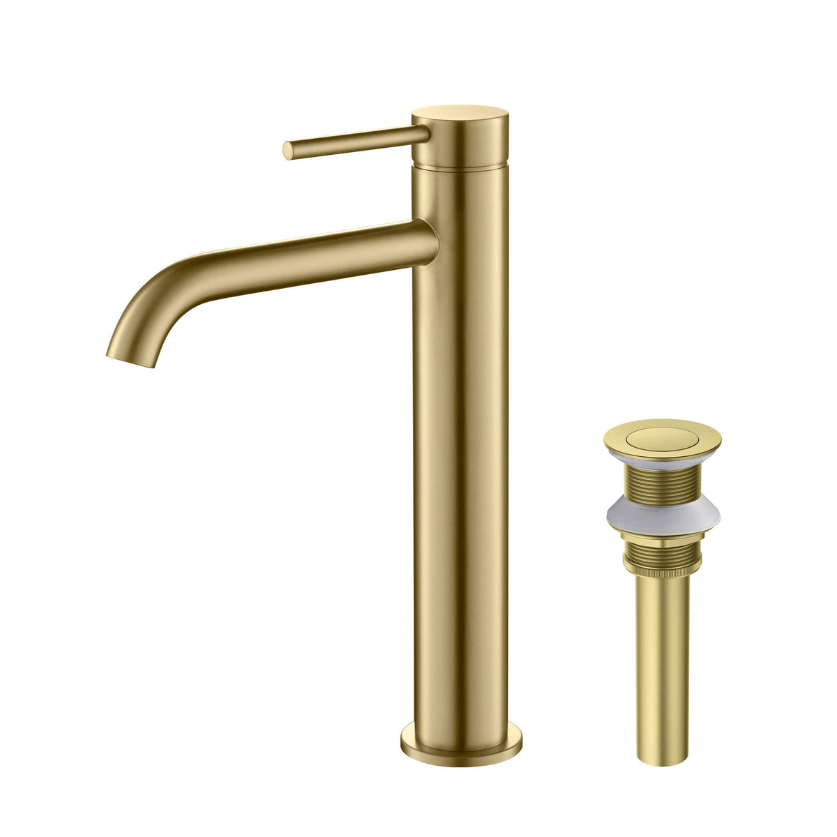 Halo Single Handle Bathroom Vessel Sink Faucet