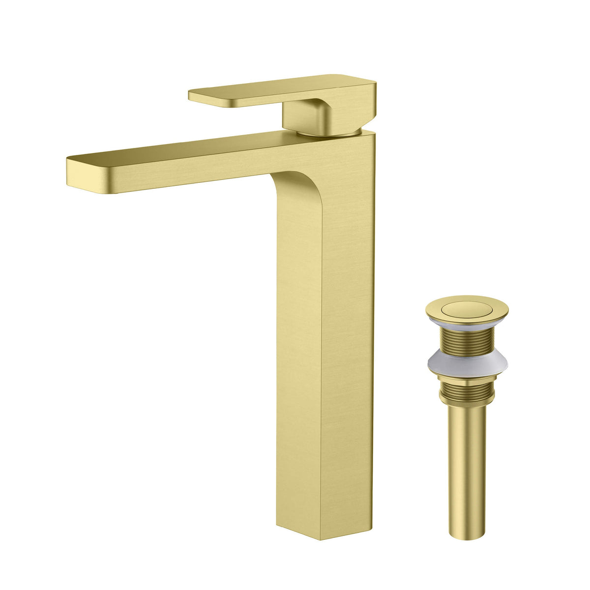 Fusion Single Handle Bathroom Vessel Sink Faucet