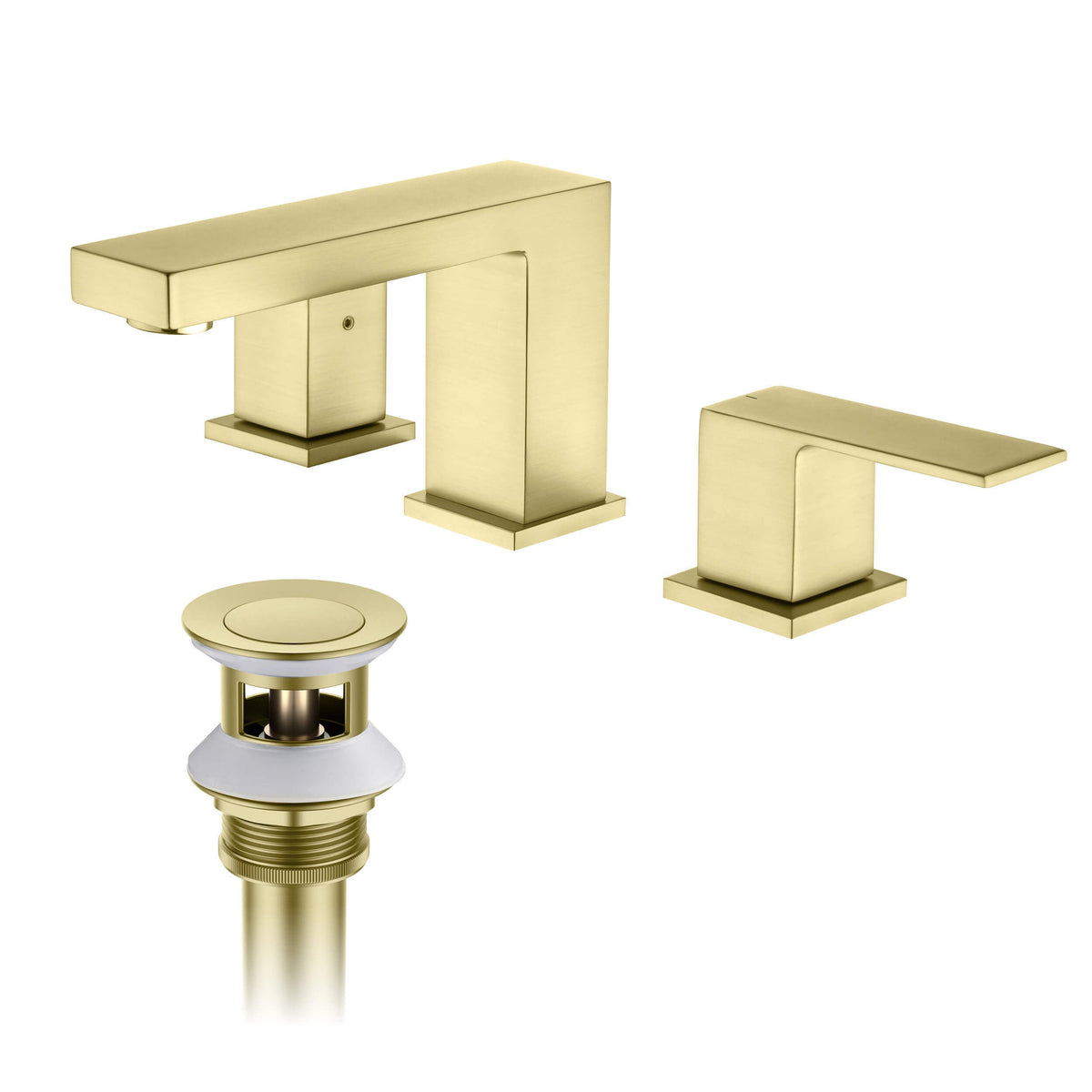 Quadra 8 Inch Widespread Bathroom Sink Faucet