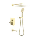 Quadra 3-Function Wall Mount Shower System