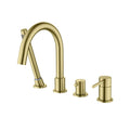 Halo Deck Mounted Roman Bathtub Faucet