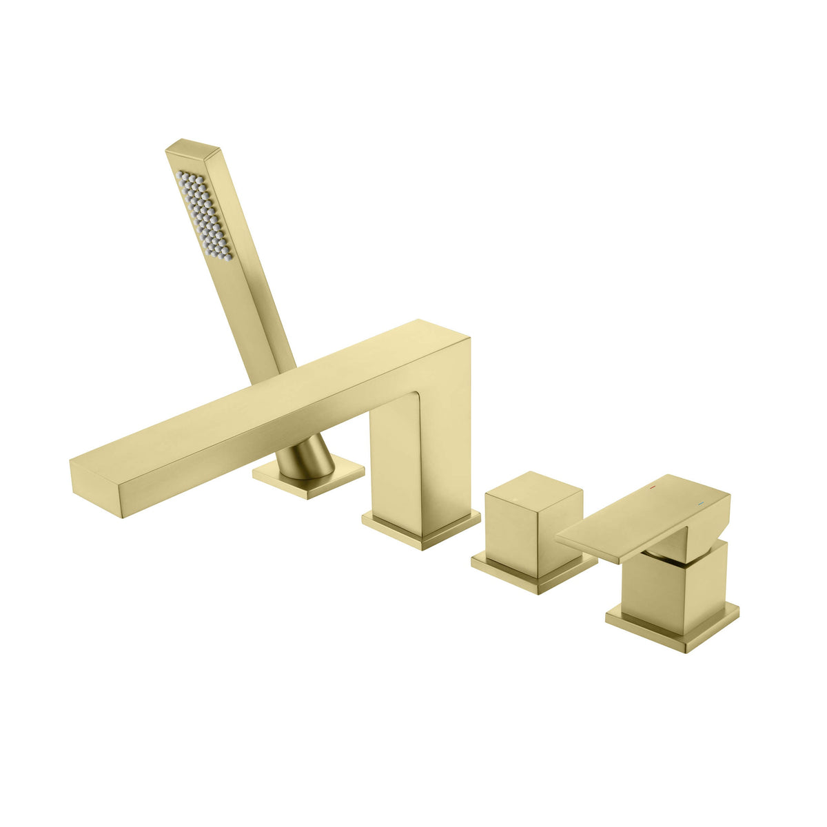 Quadra Deck Mounted Roman Bathtub Faucet