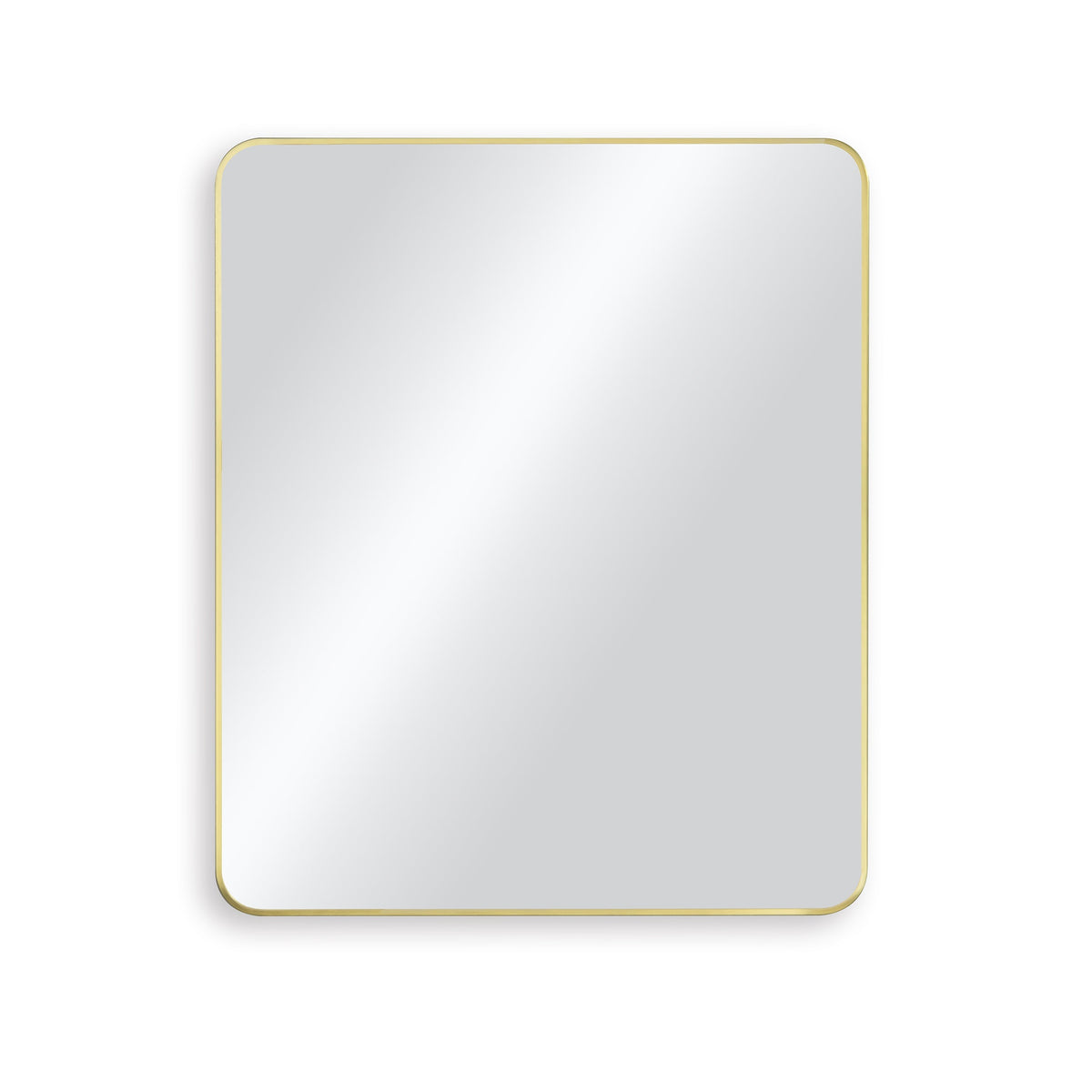 30x36 Shatterproof Wall Mount Metal Frame Mirror