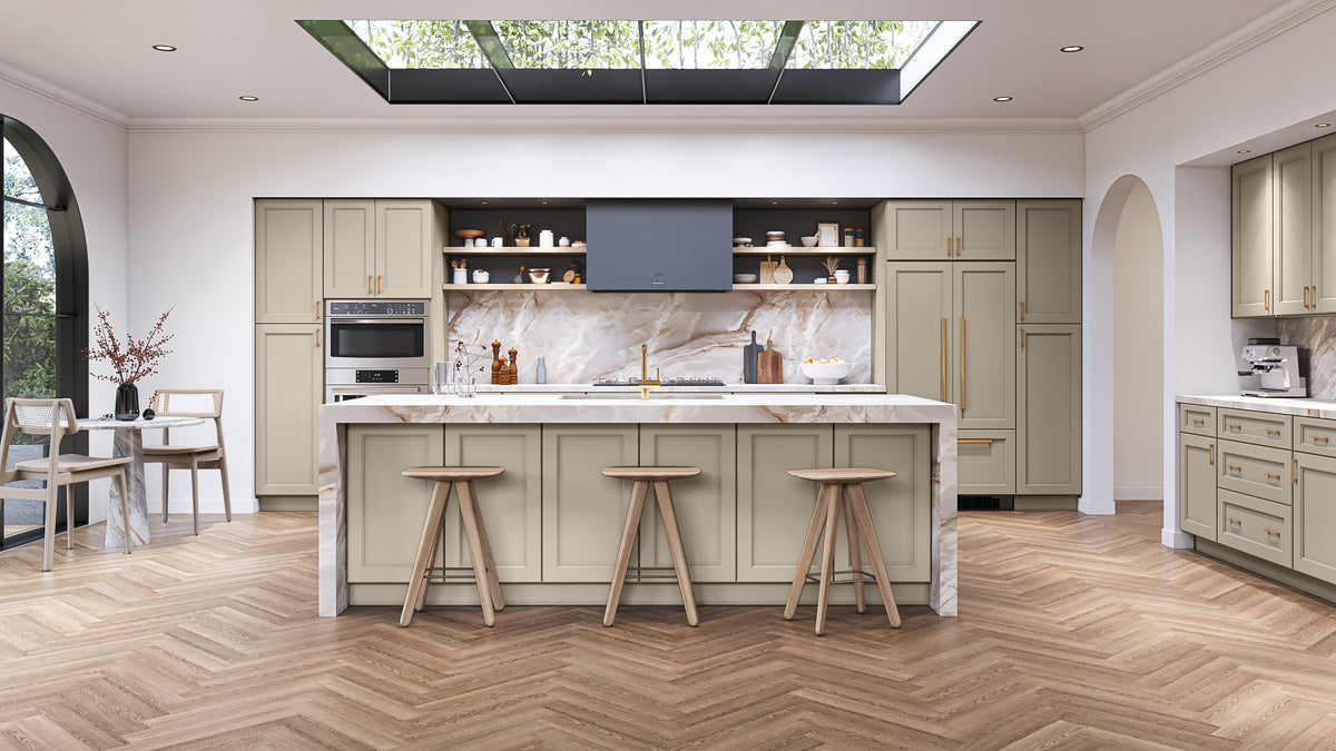 Fabuwood Allure Fusion Oyster sample door