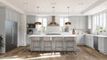 Fabuwood Allure Galaxy Nickel sample door