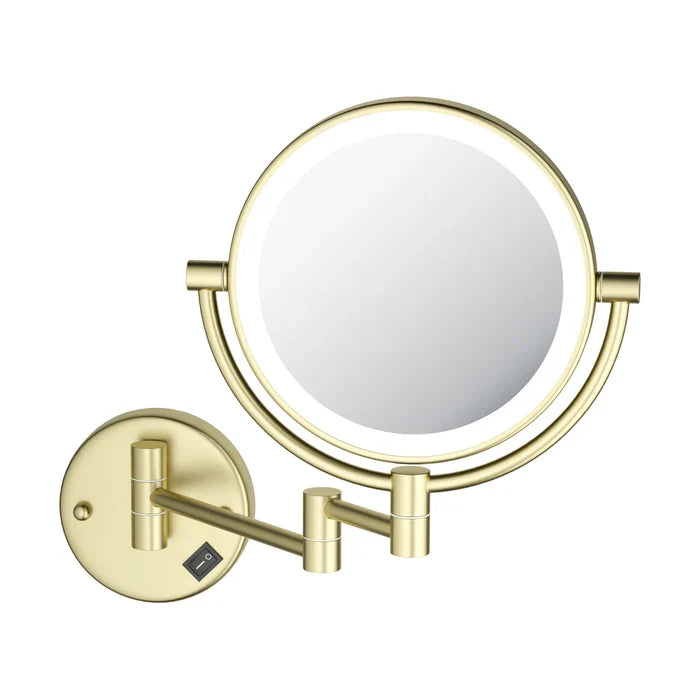 Halo LED Wall Mount Magnifying Makeup Mirror