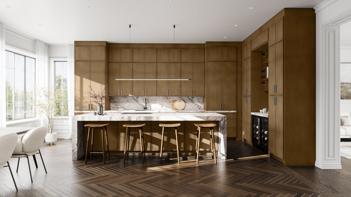 Fabuwood Allure Luna Truffle sample door
