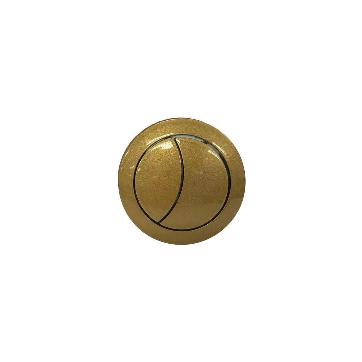 Flush Button T9 01-05 Brush Gold